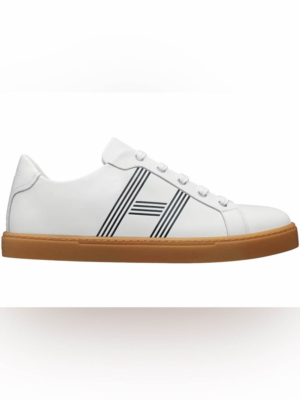 Hermes Advantage white sneakers